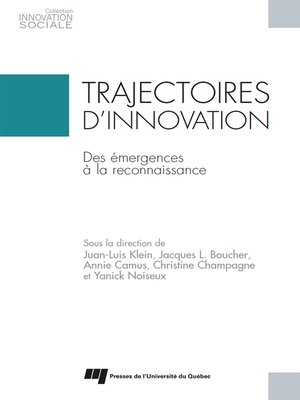 cover image of Trajectoires d'innovation